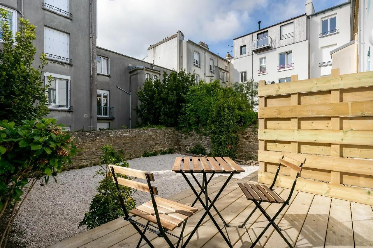 Apartament Gwer - Studio Neuf Hypercentre Terrasse Privee Brest 0*,  Francja